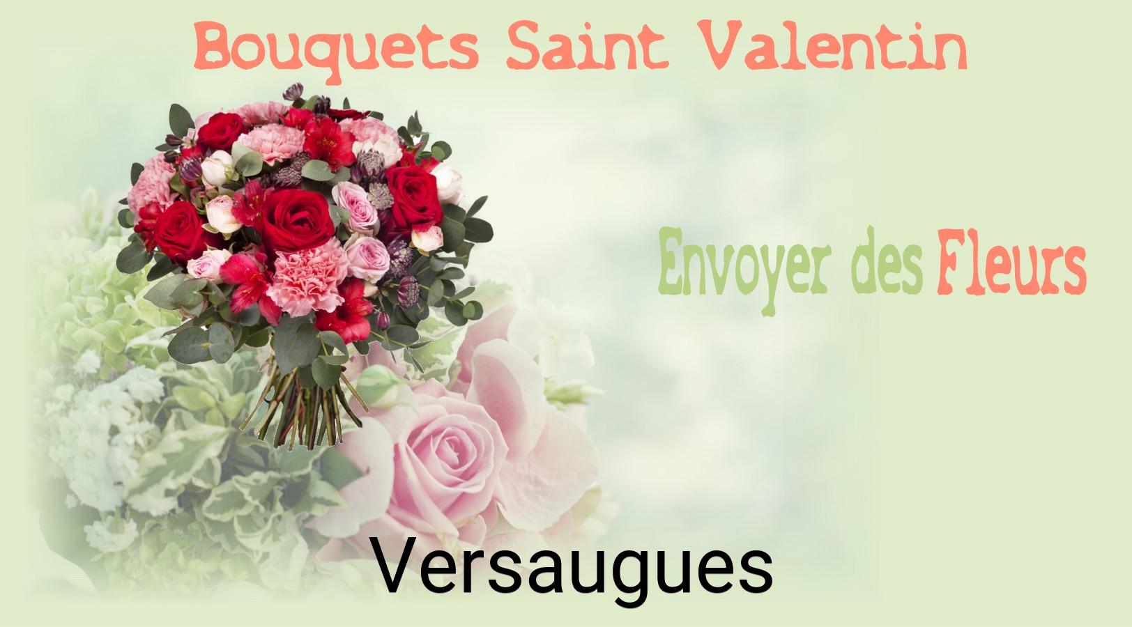 Roses de Saint-Valentin livrées à Versaugues